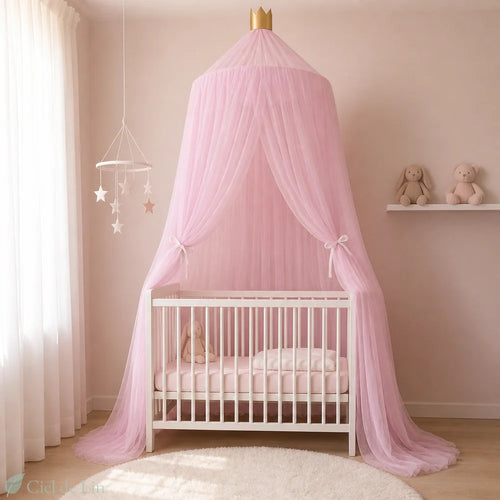 Ciel de lit princesse rose 240cm – Ciel de Lin