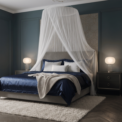 Ciel de lit adulte Dôme 280cm - angle frontal