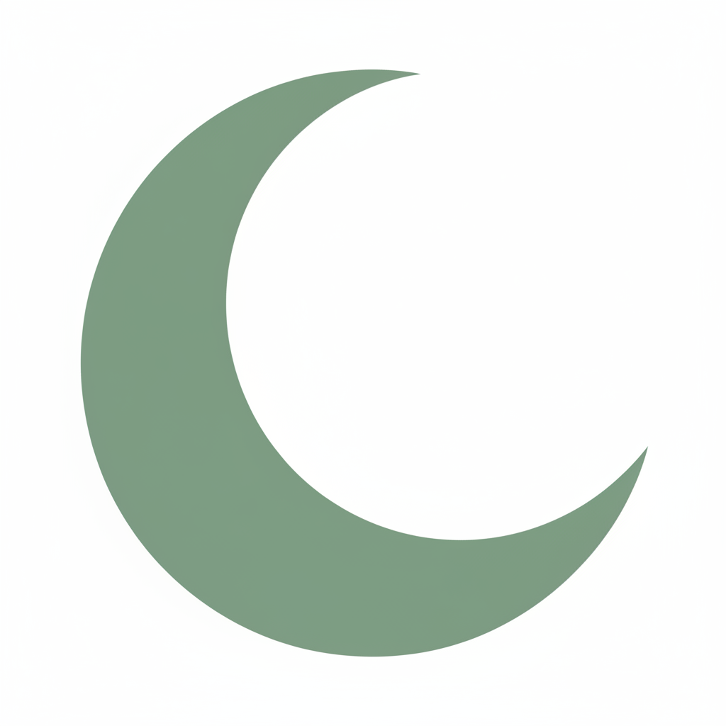Icône lune - très grande taille