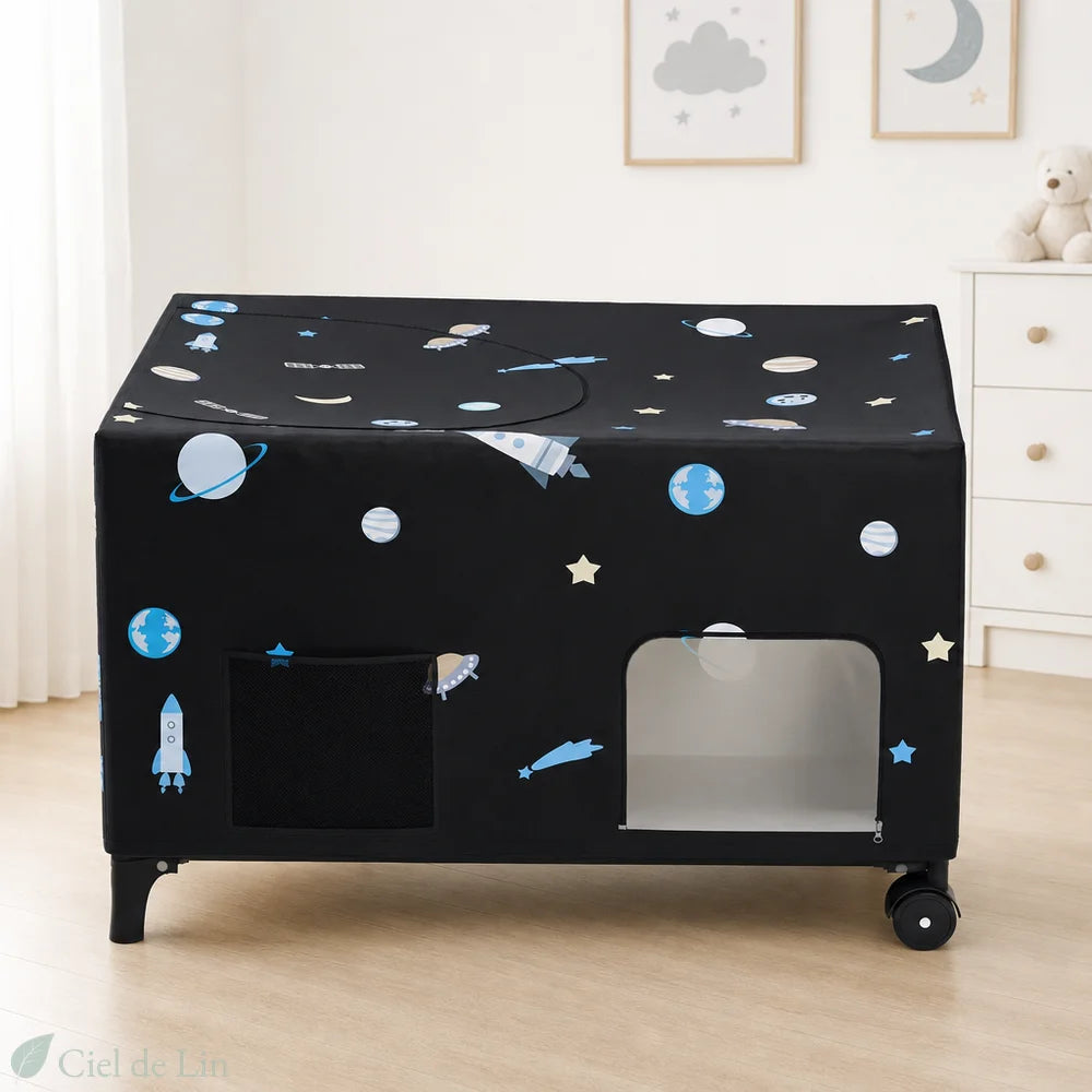 moustiquaire lit bebe occultante espace fenetre